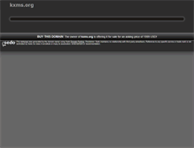 Tablet Screenshot of kxms.org